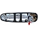 Help! By Dorman Exterior Door Handle - Plastic Silver Single - 93524