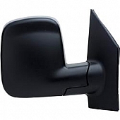 K-Source Exterior Mirror Manual OEM Black Single - 62129G