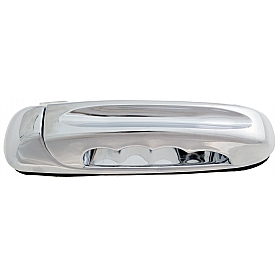 Help! By Dorman Exterior Door Handle - Plastic Silver Single - 93525