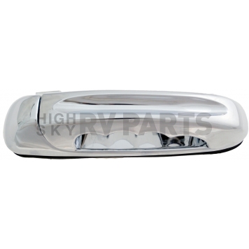Help! By Dorman Exterior Door Handle - Plastic Silver Single - 93525