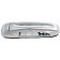 Help! By Dorman Exterior Door Handle - Plastic Silver Single - 93525