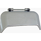 Help! By Dorman Exterior Door Handle - Plastic Silver Single - 93540