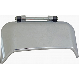 Help! By Dorman Exterior Door Handle - Plastic Silver Single - 93540