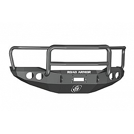 Road Armor Bumper Stealth Lonestar 1-Piece Design Steel Black - 99031B