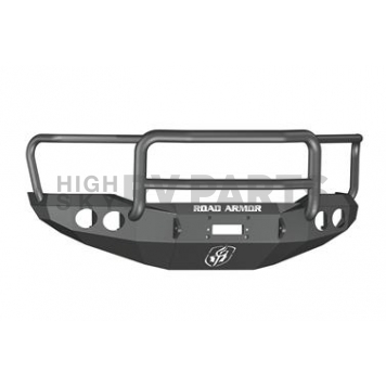 Road Armor Bumper Stealth Lonestar 1-Piece Design Steel Black - 99031B