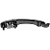 Help! By Dorman Exterior Door Handle - Plastic Black Single - 81380