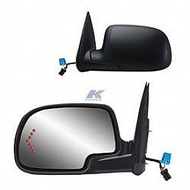 K-Source Exterior Mirror Electric OEM Black Set Of 2 - 6213334G