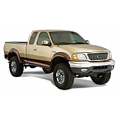 Bushwacker Fender Flare - Black Dura-Flex 2000 ABS Smooth Plastic Matte Set Of 2 - 2007402