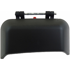 Help! By Dorman Exterior Door Handle - Plastic Black Single - 93545