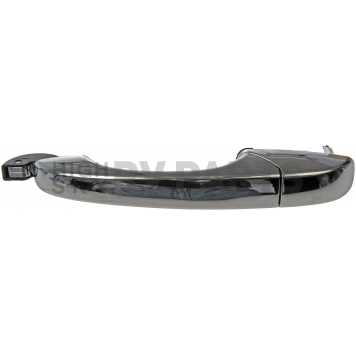 Help! By Dorman Exterior Door Handle - Plastic Silver/ Black Single - 81381