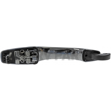Help! By Dorman Exterior Door Handle - Plastic Silver/ Black Single - 81381-1