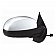 K-Source Exterior Mirror Electric OEM Black Single - 62153G