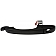 Help! By Dorman Exterior Door Handle - Plastic Black Single - 81383