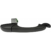 Help! By Dorman Exterior Door Handle - Plastic Black Single - 81384