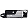 Help! By Dorman Interior Door Handle - Lever Plastic Silver Single - 81703