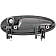 Help! By Dorman Exterior Door Handle - Plastic Black Single - 88364