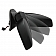 K-Source Exterior Mirror Electric OEM Black Single - 62155G