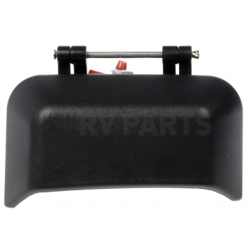 Help! By Dorman Exterior Door Handle - Plastic Black Single - 81387