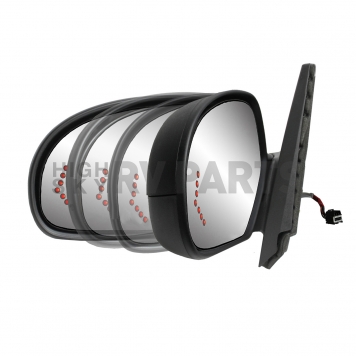 K-Source Exterior Mirror Electric OEM Black Single - 62156G-1
