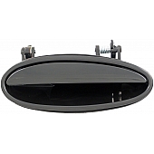 Help! By Dorman Exterior Door Handle - Plastic Black Single - 88365
