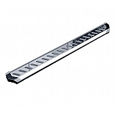Romik USA Running Board Polished Steel Stationary - 32012418
