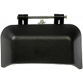 Help! By Dorman Exterior Door Handle - Plastic Black Single - 81388
