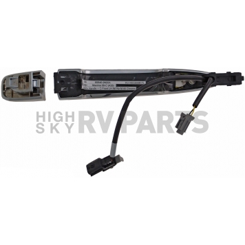 Help! By Dorman Exterior Door Handle - Plastic Silver - 81394-1