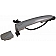 Help! By Dorman Exterior Door Handle - Plastic Silver - 81394