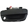 Help! By Dorman Exterior Door Handle - Plastic Black Single - 88390