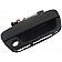 Help! By Dorman Exterior Door Handle - Plastic Black Single - 88390