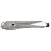 Help! By Dorman Exterior Door Handle - Plastic Silver Single - 81404