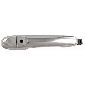 Help! By Dorman Exterior Door Handle - Plastic Silver Single - 81404