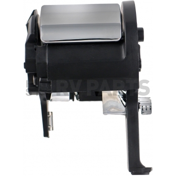 Help! By Dorman Interior Door Handle - Paddle Plastic Black Housing With Silver Lever Single - 81712