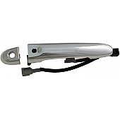 Help! By Dorman Exterior Door Handle - Plastic Silver Single - 81406