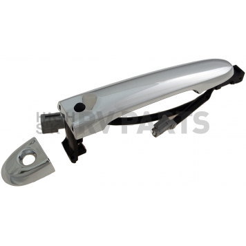 Help! By Dorman Exterior Door Handle - Plastic Silver Single - 81406-2