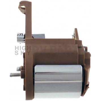 Help! By Dorman Interior Door Handle - Paddle Plastic Brown Housing With Silver Lever Single - 81713