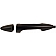 Help! By Dorman Exterior Door Handle - Plastic Black Single - 92184