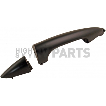 Help! By Dorman Exterior Door Handle - Plastic Black Single - 92184-2
