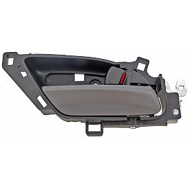 Help! By Dorman Interior Door Handle - Plastic Black Housing With Dark Gray Lever Single - 81409