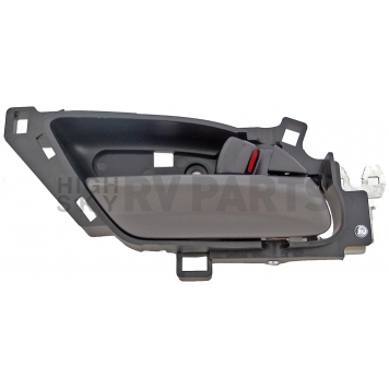Help! By Dorman Interior Door Handle - Plastic Black Housing With Dark Gray Lever Single - 81409