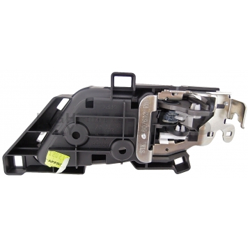 Help! By Dorman Interior Door Handle - Plastic Black Housing With Dark Gray Lever Single - 81409-1