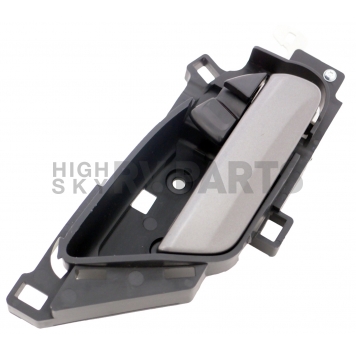 Help! By Dorman Interior Door Handle - Plastic Black Housing With Dark Gray Lever Single - 81409-2