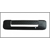 Paramount Automotive Tailgate Handle Cover - ABS Plastic Carbon Fiber - 640515CF