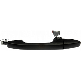 Help! By Dorman Exterior Door Handle - Plastic Black Single - 81411