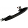 Help! By Dorman Exterior Door Handle - Plastic Black Single - 81411