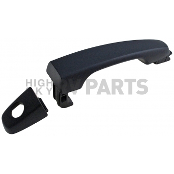 Help! By Dorman Exterior Door Handle - Plastic Black Single - 88464-2