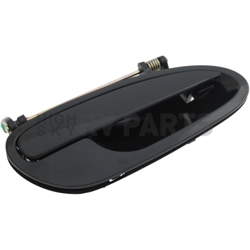 Help! By Dorman Exterior Door Handle - Plastic Black Single - 88490-2