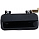 Help! By Dorman Exterior Door Handle - Plastic Black Single - 83482