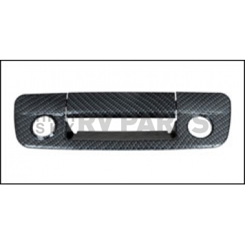 Paramount Automotive Tailgate Handle Cover - ABS Plastic Black - 640208CF