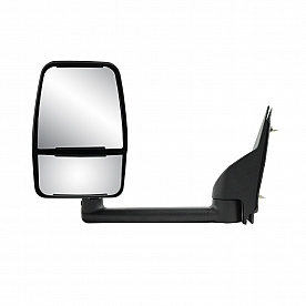K-Source Exterior Mirror Manual OEM Black Single - 62170G